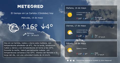 clima en la carlota cordoba|Tiempo en La Carlota. Clima a 14 días